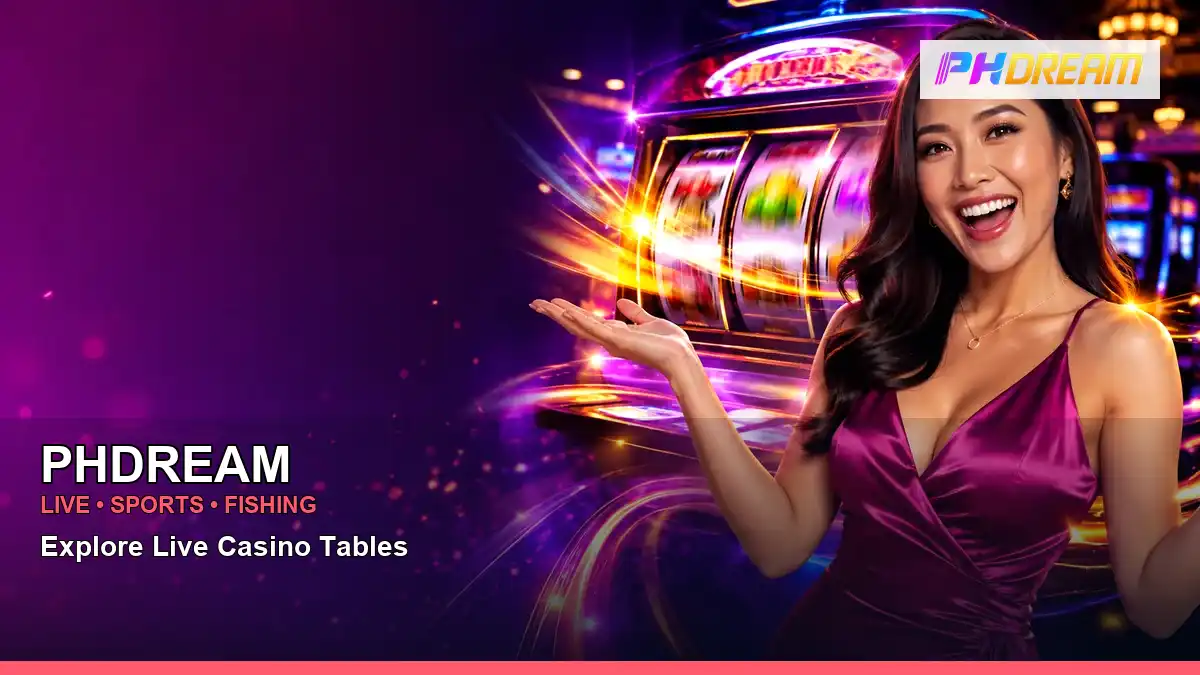 PHDREAM high-energy free spins slot games in a celebratory layout for Philippine players